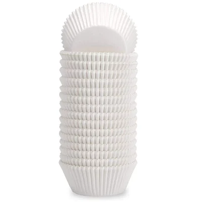 10000 Pcs, 32x22mm White Paper Disposable Baking Cupcake Liners For Cup Cakes and Muffins