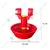 2 Pcs Automatic Float Cup Drinker with Poultry Nipple Drinker & Saddle