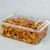 2700 Pcs, 100ml PET Hinged Transparent Containers for Nuts, Snacks