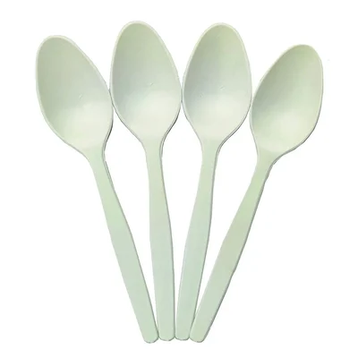 3000 Pcs, 160mm Cornstarch Spoons || Biodegradable, Ecofriendly, Comostable and Recyclable