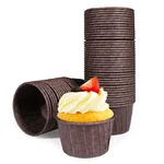 3000 Pcs, 50x40mm Chocolava Single Side Disposable Baking Cupcake Liners For Wedding, Birthday, Baby Shower