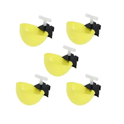 5 Pcs Automatic Bird & Chicken Bowl Drinker/ Water Drinking Cups
