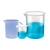 Bello 100ml and 1000ml Polypropylene Beakers with Graduation Marks and 250ml Measuring Jug Set for Laboratory