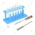 Bello 13 Lab Products- 2pcs Cylinders, 2pcs Beakers, Test Tube Stand, Holder & Cleaning Brush with 6pcs Test Tubes