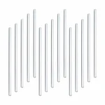 Bello 15pcs Borosilicate Glass Stirring Rod, 8 Inch Length for Mixing Liquid and Solids