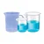 Bello 25ml and 250ml Polypropylene Beakers with Graduation Marks and 250ml Measuring Jug Set for Laboratory