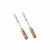 Bello 2pcs Test Tube Holder with Wooden Handle for Holding Test Tubes