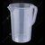 Bello 2pcs x 1litre Plastic Measuring Jug with Handle for Experiments