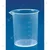 Bello 3pcs x 10ml Measuring Cylinder & 3pcs x 500ml Measuring Beaker with Blue Printed Graduation, Polypropylene Material