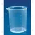 Bello 3pcs x 25ml Measuring Cylinder & 3pcs x 250ml Measuring Beaker with Blue Printed Graduation, Polypropylene Material
