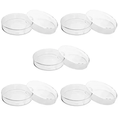 Bello 40pcs Polypropylene Petri Dish 75mm/ Sterile Bacterial Culture Dish