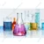 Bello 4pcs Borosilicate 3.3 Glass Conical Flask 100 ml with Graduation Marks for School, Collage, Laboratory