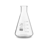 Bello 500ml Borosilicate 3.3 Glass Conical Flask with Graduation Marks for Laboratory