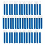 Bello 50pcs Borosilicate Glass Test Tube 15mmx125mm, Round Bottom for Laboratory and Education