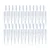 Bello 80pcs Polypropylene Transparent Dropper of 3 ml for Laboratory
