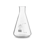 Bello Borosilicate 3.3 Glass 50ml Conical Flask with Graduation Marks for Laboratory