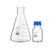 Bello Borosilicate Glass 500ml Measuring Conical Flask & 50ml Reagent Bottle with Leak Proof Blue Screw Cap