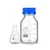 Bello Borosilicate Glass Measuring Conical 50ml & Reagent Bottle 500ml with blue Screw Cap for Laboratory