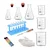 Bello Laboratory Kit -19pcs (Beaker, Flask, Test tube, Test Tube Stand, Test Tube Holder, Rubber Cork, PH Papers, Gloves