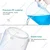 Bello Pack of 15- Polypropylene Measuring Jugs Set, Graduated Beaker & Cylinder, Plastic Dropper with Cleaning Brush