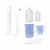 Bello Plastic Measuring Cylinder 25ml, 50ml & 250ml, 500ml Wash Bottle, 250ml & 500ml Jugs, 3ml x 2pcs Droppers
