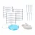 Bello Polypropylene 20pcs Petri Dish 50mm & Plastic Dropper 3ml x 7pcs, Surgical Gloves for School Laboratory