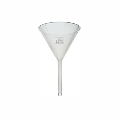 Bello Polypropylene Long Stem Funnels 100ml for Bottle Filling (Essential Oil, Perfume, Lab Bottles, Laboratory)