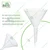 Bello Polypropylene Long Stem Funnels 100ml for Bottle Filling (Essential Oil, Perfume, Lab Bottles, Laboratory)
