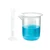 Bello Scientific 1 Measuring Cylinder 10ml & 1 Measuring Beaker 100ml Combo for School, College, Chemistry Laboratory