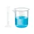 Bello Scientific 1 Measuring Cylinder 10ml & 1 Measuring Beaker 250ml Combo for School, College, Chemistry Laboratory