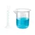 Bello Scientific 1 Measuring Cylinder 25 ml & 1 Measuring Beaker 100 ml Combo for School, College, Chemistry Laboratory