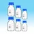 Bello Scientific Borosilicate 3.3 Glass Reagent Bottle 2pcs of (50ml, 100ml & 250ml) with leak proof Blue Screw Cap