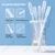 Bello Set of 12- Plastic Graduated Cylinders 10ml, 25ml, 50ml,100ml & 4pcs Pipettes, 2pcs Funnel, 2pcs Cleaning Brush