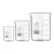 Bello Set of 3 Beaker 100ml, 250ml, 1000ml with Graduation Marks, Borosilicate 3.3 Glass for Laboratory