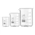 Bello Set of 3 Beaker 100ml, 250ml, 500ml with Graduation Marks, Borosilicate 3.3 Glass for Laboratory