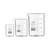 Bello Set of 3 Beaker 10ml, 25ml, 1000ml with Graduation Marks, Borosilicate 3.3 Glass for Laboratory