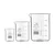 Bello Set of 3 Beaker 10ml, 50ml, 1000ml with Graduation Marks, Borosilicate 3.3 Glass for Laboratory