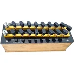 BEXCO 1-10000Ohms Wooden Resistance Box Plug