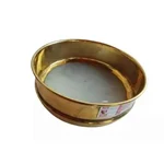 BEXCO 40 micron Stainless Steel Mesh Test Sieve with Brass Frame, 8 inch Diameter