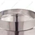 Commercial Stainless Steel 14 inch Flat Ghevar Kadai 3 MM Thick Kitchenware