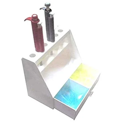 Droplet 6ml Polypropylene Micro Laboratory Pipette Stand with Drawer for 6 Pipettes