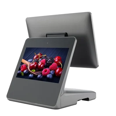 Hooks DELTA Dual Display Android POS system with 4 GB RAM and 64 GB storage for Modern Retail and Hospitality Setups