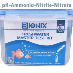 BIONIX Freshwater Master Test Kit for 600 Tests