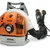 Stihl BR-600, 64.8-cc Petrol Operated Powerful Backpack Leaf Blower