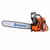 Husqvarna 390XP, 88-cc Petrol Chainsaw with 20 inch Guide Bar