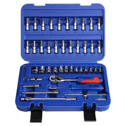 De Neers 1/4th inch 46 pcs socket set (DN 2462)