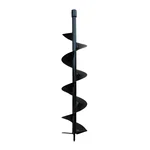 Zeyang 6 Inch Auger Bit (Single Spiral), For 2 Stroke & 4 Stroke For Earth Auger/ Post Hole Digger Machine, EA-035