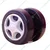 Prakash Heavy Duty Screw Type Nylon Office Chair Wheels - Set of 5 White Casters with 250 kg Load Capacity