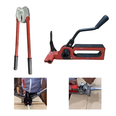 12 mm Heavy duty Manual Strap Sealer Machine and Tensioner Set