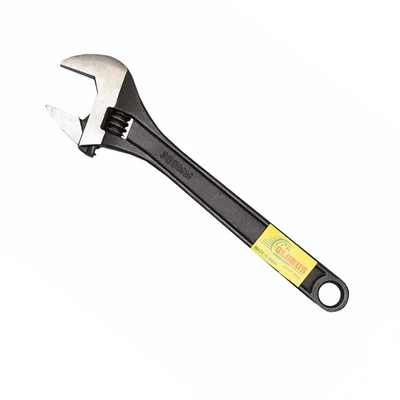 Globus 300 mm (12 inches) Black Forged Adjustable Steel Wrench (368)